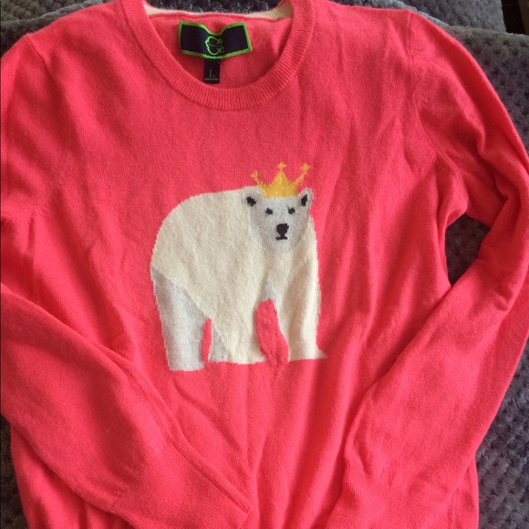 C. Wonder Sweaters - C. Wonder polar bear pink sweater